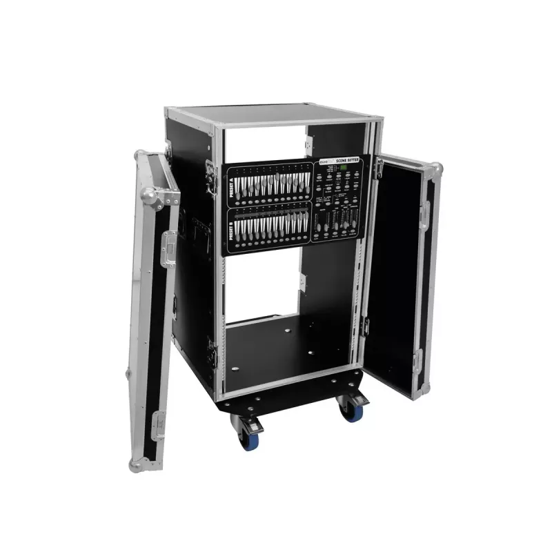 Walizka transportowa Roadinger 30109132 Aluminium Czarna Srebrna 555x630x985mm