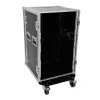 Walizka transportowa Roadinger 30109132 Aluminium Czarna Srebrna 555x630x985mm