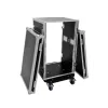 Walizka transportowa Roadinger 30109132 Aluminium Czarna Srebrna 555x630x985mm