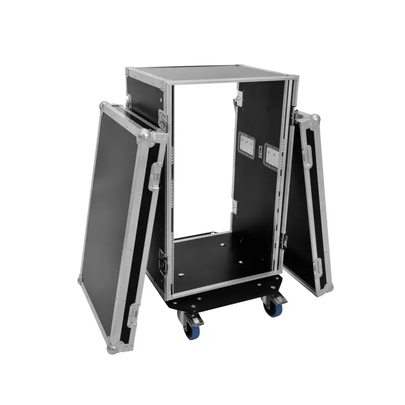 Walizka transportowa Roadinger 30109132 Aluminium Czarna Srebrna 555x630x985mm