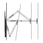 Hama 00220852 uchwyt/ stojak TV 2,29 m (90 cali) Czarny