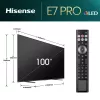 Hisense 100E77NQ PRO 2.54 m (100 cali) 4K Ultra HD Smart TV Wi-Fi Czarny 500 cd/m²