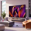 Hisense 100E77NQ PRO 2.54 m (100 cali) 4K Ultra HD Smart TV Wi-Fi Czarny 500 cd/m²
