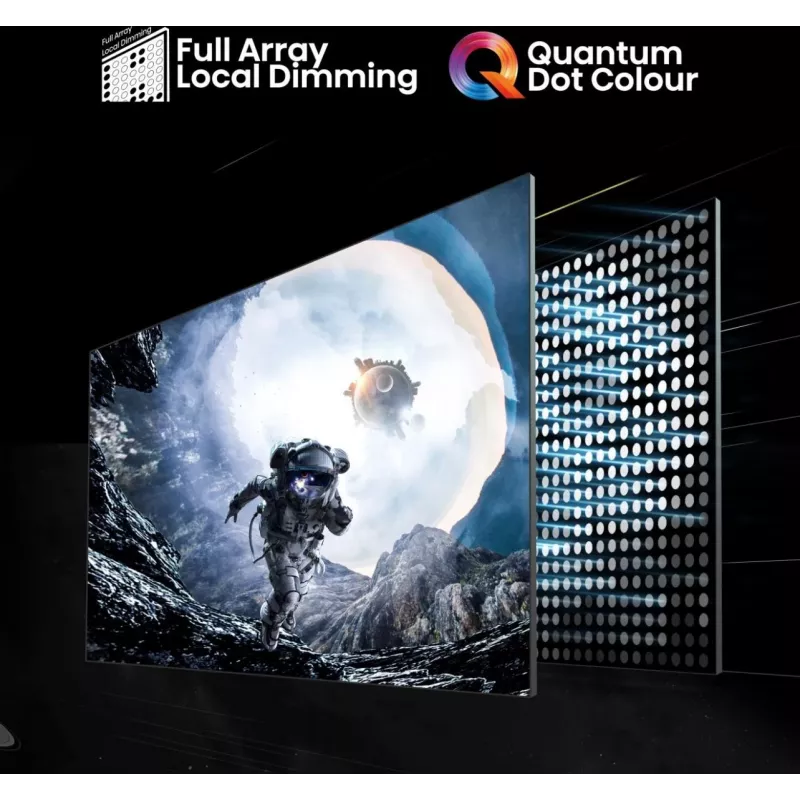 Hisense 100E77NQ PRO 2.54 m (100 cali) 4K Ultra HD Smart TV Wi-Fi Czarny 500 cd/m²