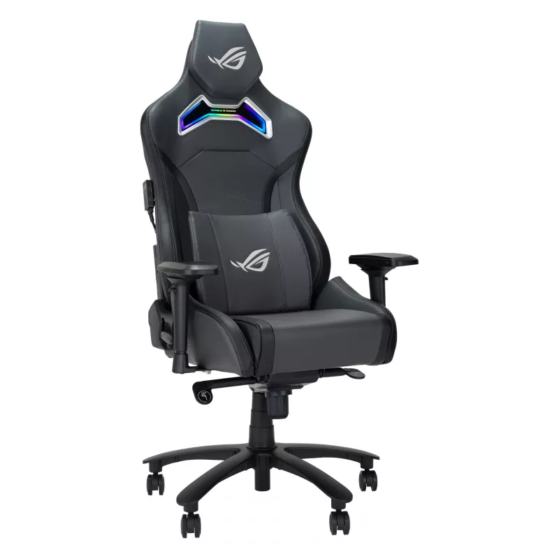 ASUS ROG Chariot X Uniwersalny fotel gamingowy Tapicerowane wyściełane siedzisko Szary