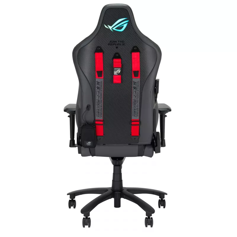 ASUS ROG Chariot X Uniwersalny fotel gamingowy Tapicerowane wyściełane siedzisko Szary