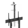 Manhattan Trolley Mount Stand for TV & Monitors (regulacja wysokości korbą), Do ekranów: 37 inch do 120 inch, Kompatybilność VESA: wszystkie między 200x200 do 1000x600mm - sprawdź wymiary czterech otworów montażowych z tyłu ekranu, aby upewnić się, że pasują, Maks. 120kg, 1180 do 1630mm
