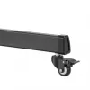 Manhattan Trolley Mount Stand for TV & Monitors (regulacja wysokości korbą), Do ekranów: 37 inch do 120 inch, Kompatybilność VESA: wszystkie między 200x200 do 1000x600mm - sprawdź wymiary czterech otworów montażowych z tyłu ekranu, aby upewnić się, że pasują, Maks. 120kg, 1180 do 1630mm