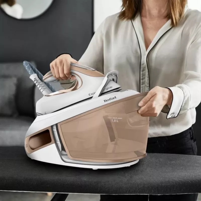 Tefal Express Airglide SV8027 1,8 L stopa Durilium Airglide Brązowy, Biały