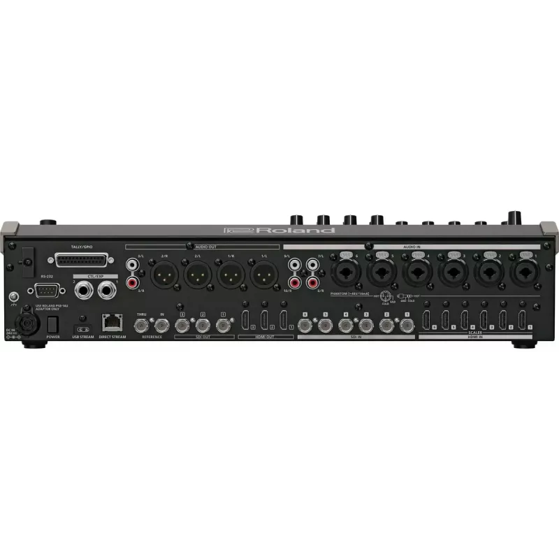 Mikser audio Roland VR-120HD 42 kanały 24-bit 48 kHz Czarny