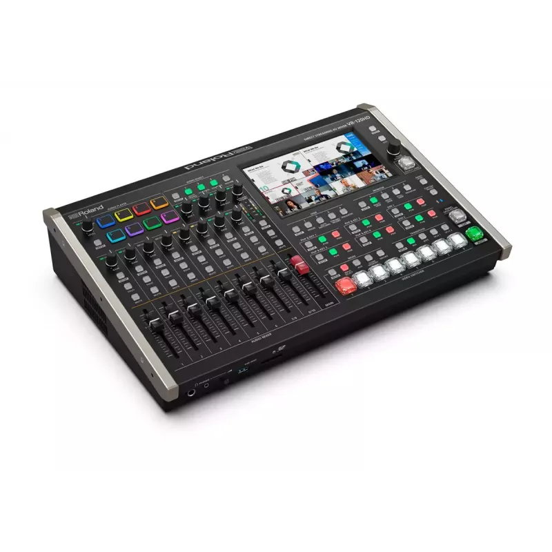 Mikser audio Roland VR-120HD 42 kanały 24-bit 48 kHz Czarny
