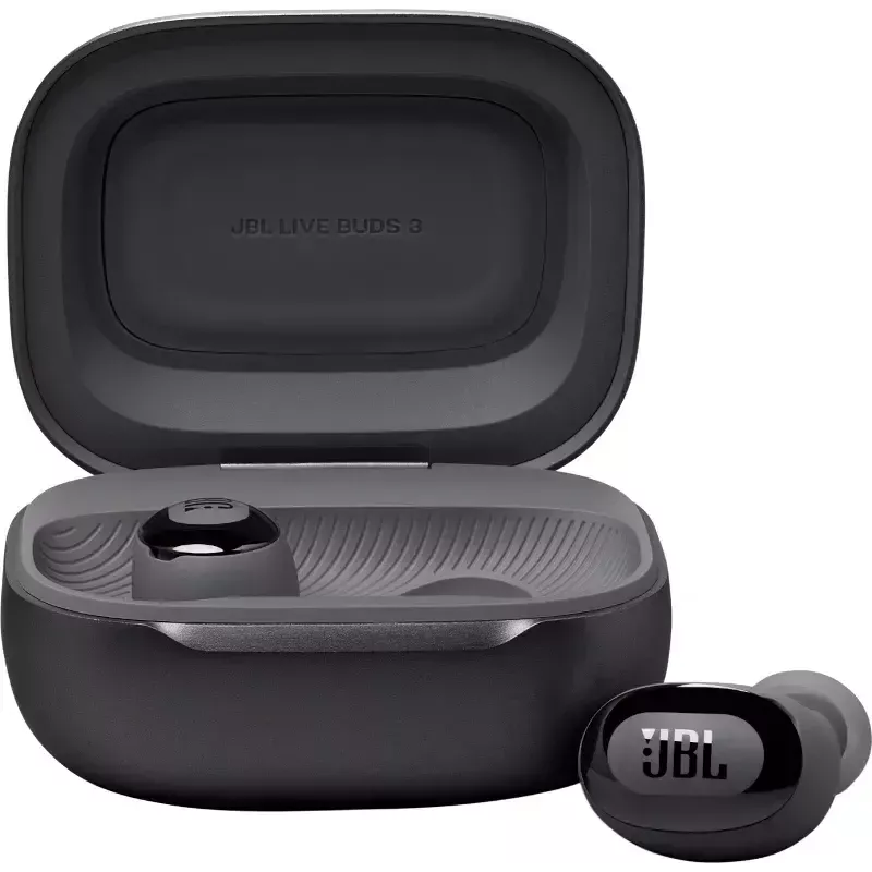 JBL Live Buds 3 Zestaw słuchawkowy Bezprzewodowy Douszny Rozmowy/Muzyka/Sport/Codzienność Bluetooth Czarny