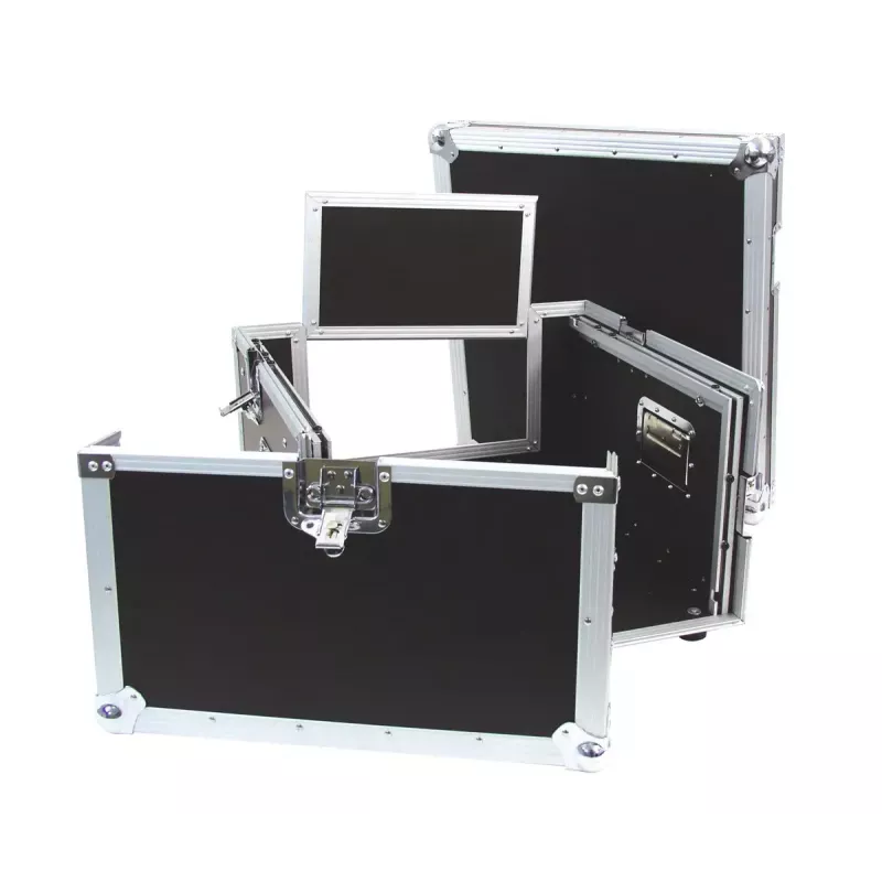 Flight case Roadinger 30110003 Plywood Czarny srebrny 11 kg