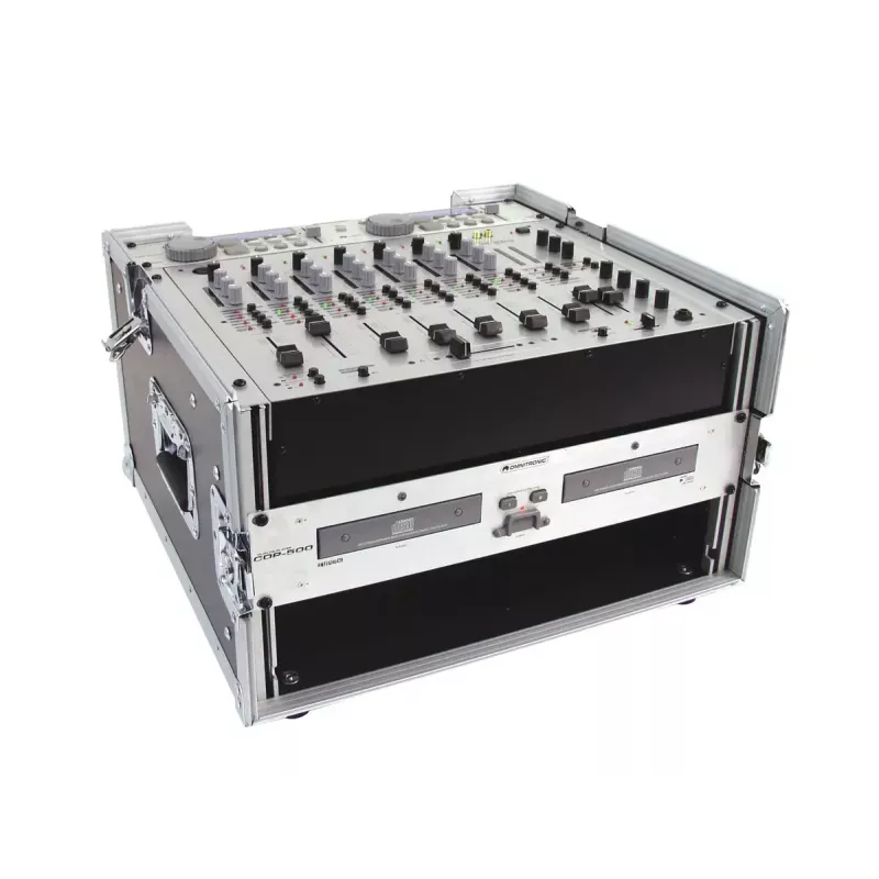 Flight case Roadinger 30110003 Plywood Czarny srebrny 11 kg