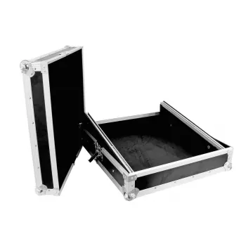 Flight case Roadinger 30111561 sklejka czarny srebrny 9,2 kg