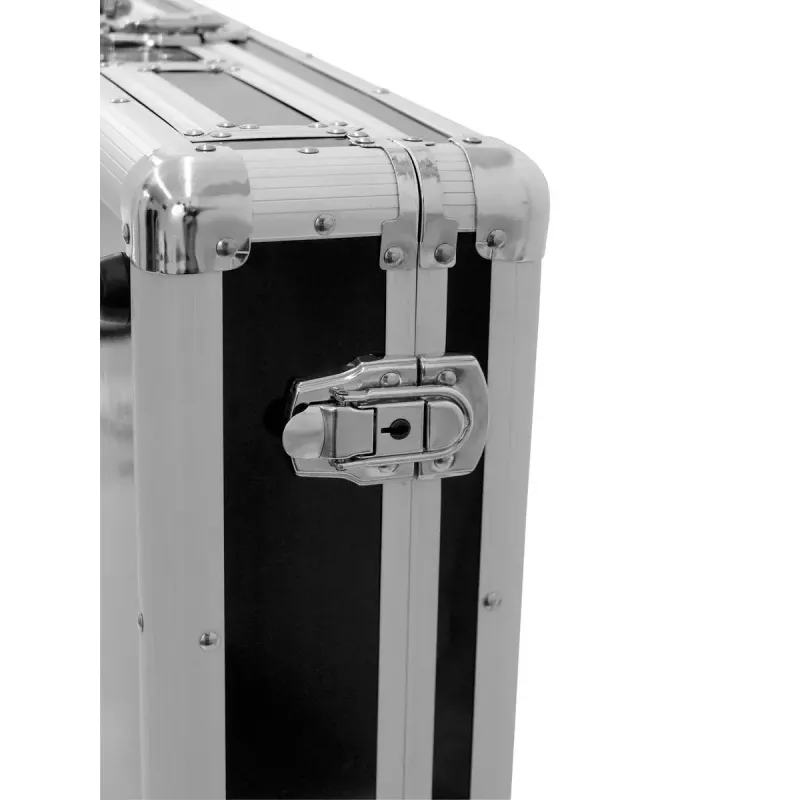 Flight case Roadinger 30125346 kontroler DJ sklejka czarny srebrny