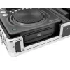 Flight case Roadinger 30125346 kontroler DJ sklejka czarny srebrny