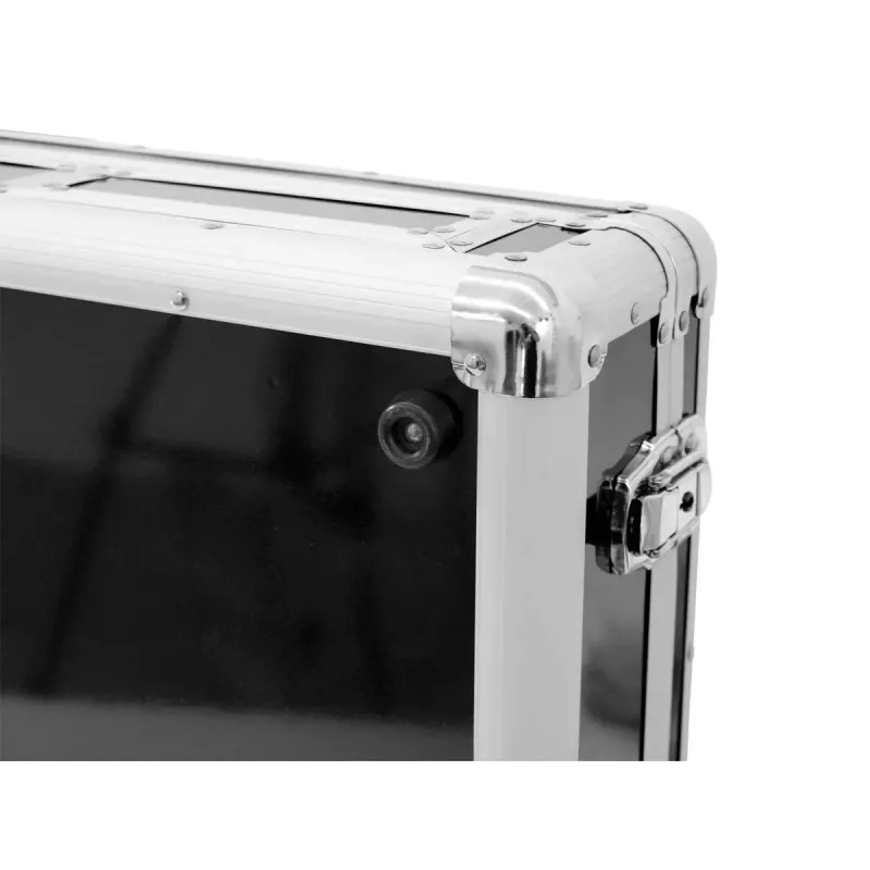 Flight case Roadinger 30125346 kontroler DJ sklejka czarny srebrny