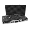 Twarda walizka Roadinger 30125342 do kontrolera DJ Sklejka Czarny Srebrny