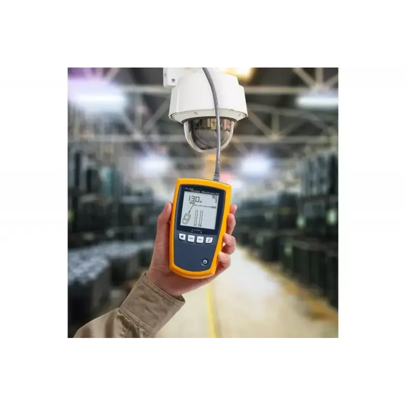 Tester PoE Fluke MicroScanner PoE Czarny Niebieski Żółty RJ-45 RJ-11