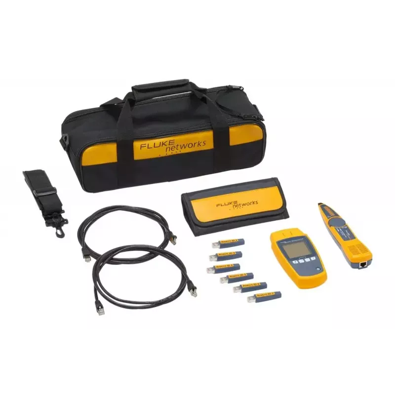 Tester PoE Fluke MicroScanner PoE Czarny Niebieski Żółty RJ-45 RJ-11