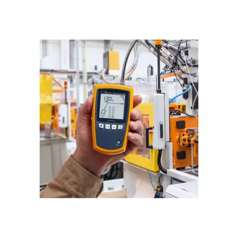 Tester PoE Fluke MicroScanner PoE Czarny Niebieski Żółty RJ-45 RJ-11