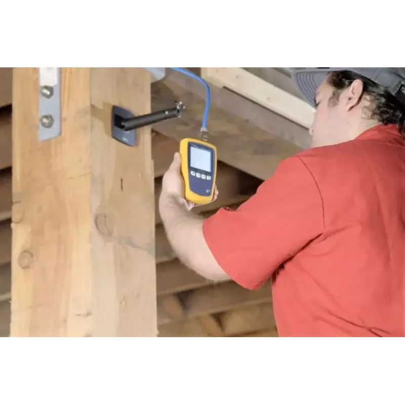 Tester PoE Fluke MicroScanner PoE Czarny Niebieski Żółty RJ-45 RJ-11