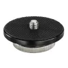 Hama Smooth Tripod 1/4 cala Aluminium Czarny Różowy
