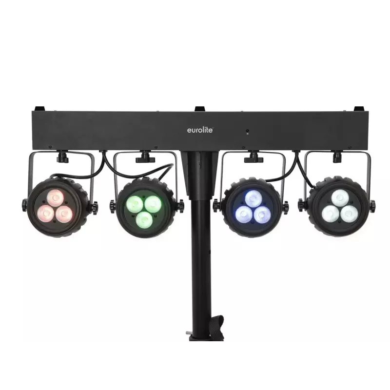Reflektor szynowy Eurolite 42109606 LED do użytku wewnętrznego okrągły czarny