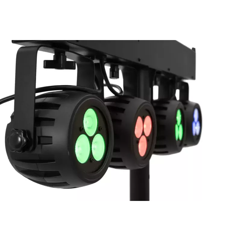 Reflektor szynowy Eurolite 42109606 LED do użytku wewnętrznego okrągły czarny