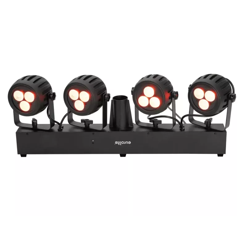 Reflektor szynowy Eurolite 42109606 LED do użytku wewnętrznego okrągły czarny