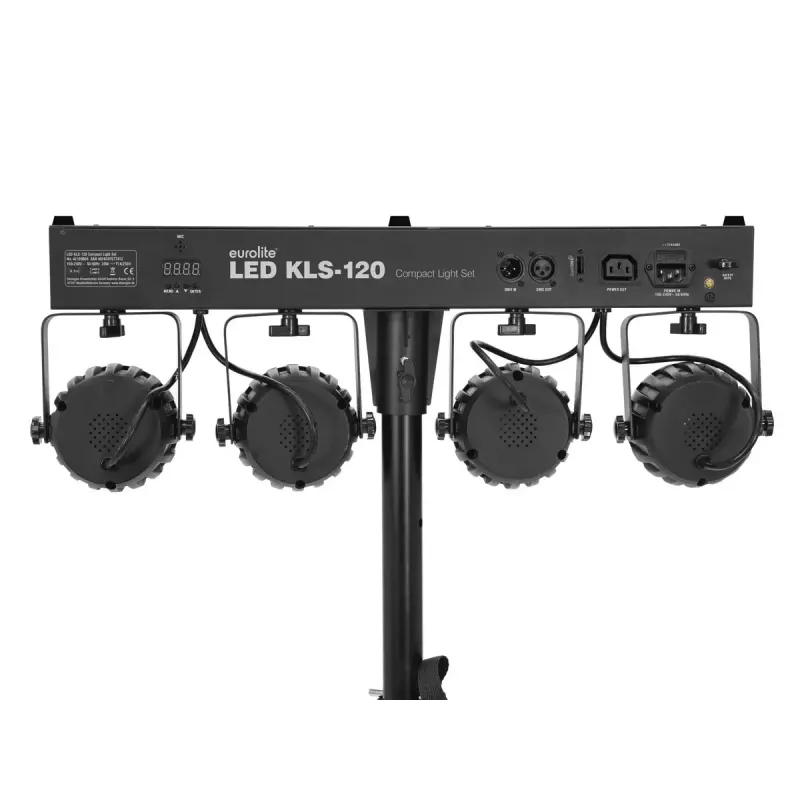 Reflektor szynowy Eurolite 42109606 LED do użytku wewnętrznego okrągły czarny