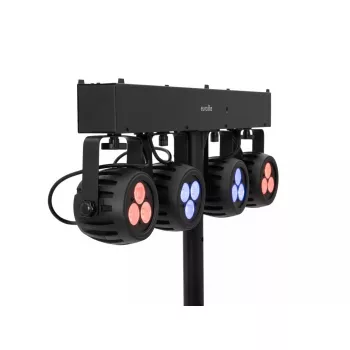 Reflektor szynowy Eurolite 42109606 LED do użytku wewnętrznego okrągły czarny