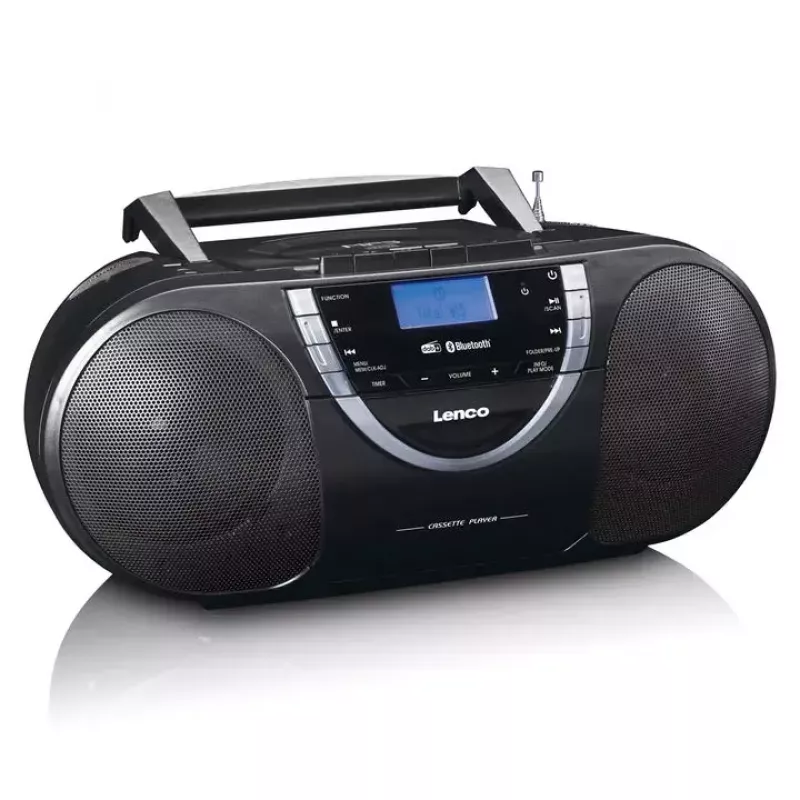 Osobisty odtwarzacz CD Lenco SCD-600 Czarny Srebrny DAB+ FM PLL