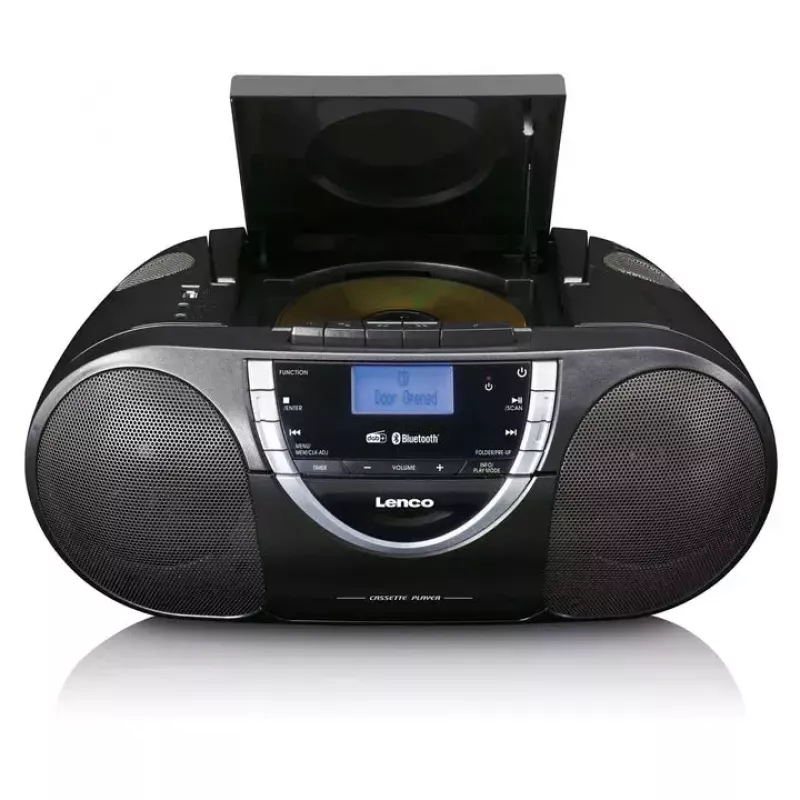 Osobisty odtwarzacz CD Lenco SCD-600 Czarny Srebrny DAB+ FM PLL