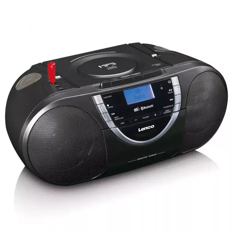 Osobisty odtwarzacz CD Lenco SCD-600 Czarny Srebrny DAB+ FM PLL