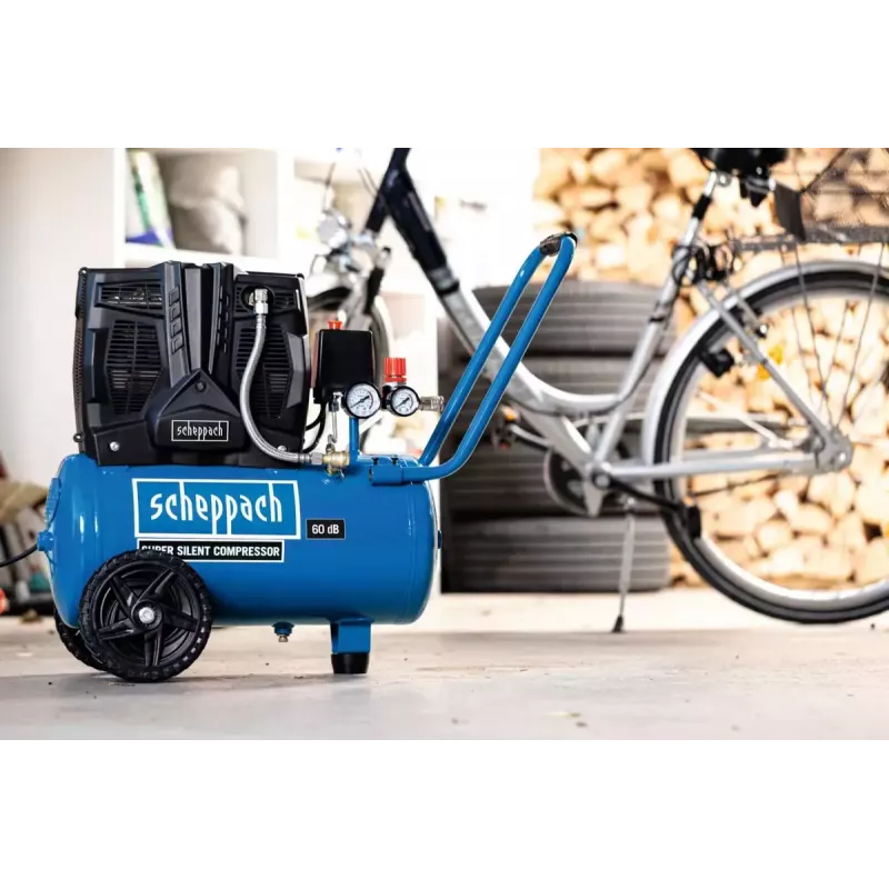 Sprężarka powietrza Scheppach HC25Si 1100 W 230 l/min 8 bar 24 L