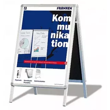 Tablica informacyjna wewnętrzna Franken BSA1 srebrna