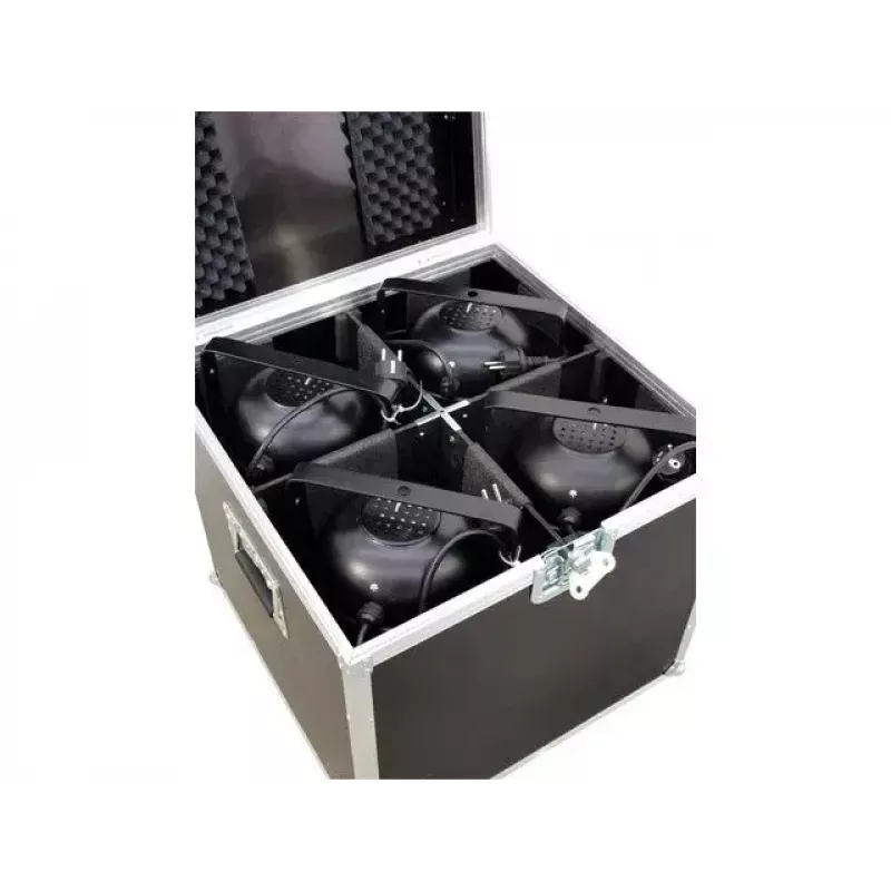 Flight case Roadinger 31000810 Aluminium Birch Czarny 11.7 kg