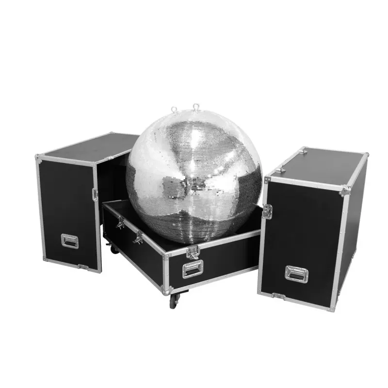 Flight case Roadinger 31000433 ze sklejki czarno-srebrny 69,8 kg