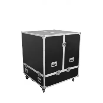 Flight case Roadinger 31000433 ze sklejki czarno-srebrny 69,8 kg
