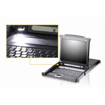ATEN CL5716M 16-portowa konsola LCD KVM montowana w szafie rack