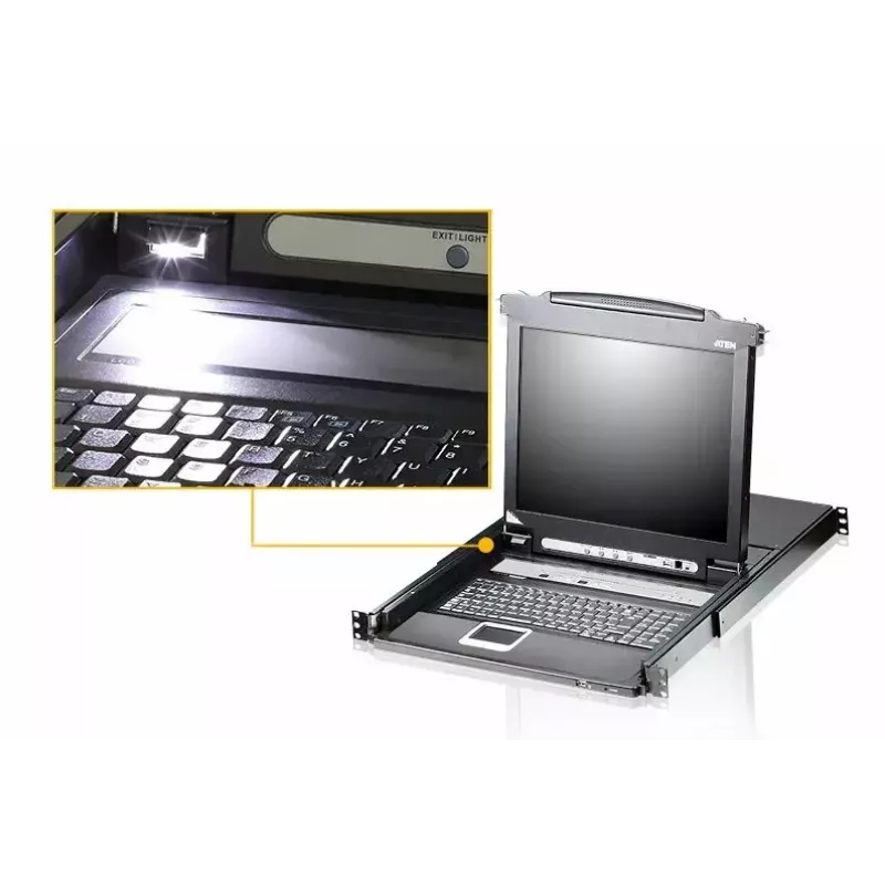 ATEN CL5716M 16-portowa konsola LCD KVM montowana w szafie rack