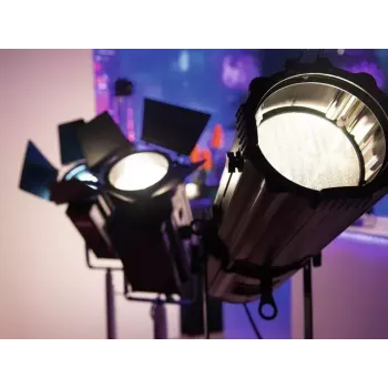 Stroboskop dyskotekowy Eurolite THA-250F Czarny LED 200 W DMX