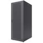 Intellinet Szafa serwerowa 19 cali - Wolnostojąca, 47U, 800x1000mm (szerokość x głębokość), Czarna, Paczka płaska, Maks. 1500kg, Wielopunktowy zamek drzwi, Jeden zamek na panel boczny, Użytkowa głębokość 123 do 773mm, IP20, Stelaż, Stal