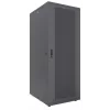 Intellinet Szafa serwerowa 19 cali - Wolnostojąca, 47U, 800x1000mm (szerokość x głębokość), Czarna, Paczka płaska, Maks. 1500kg, Wielopunktowy zamek drzwi, Jeden zamek na panel boczny, Użytkowa głębokość 123 do 773mm, IP20, Stelaż, Stal