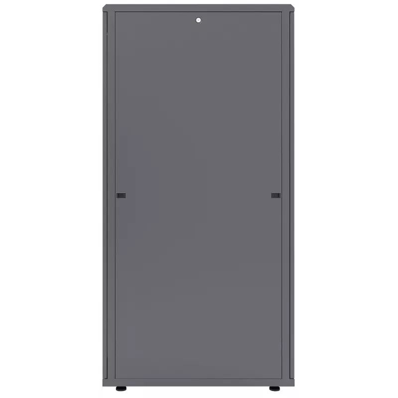 Intellinet Szafa serwerowa 19 cali - Wolnostojąca, 47U, 800x1000mm (szerokość x głębokość), Czarna, Paczka płaska, Maks. 1500kg, Wielopunktowy zamek drzwi, Jeden zamek na panel boczny, Użytkowa głębokość 123 do 773mm, IP20, Stelaż, Stal