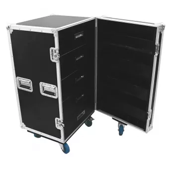 Flight case Roadinger 30126428 Sklejka Czarny Srebrny 59,4 kg