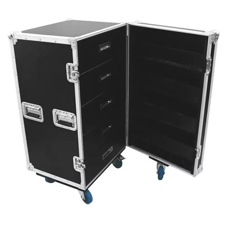Flight case Roadinger 30126428 Sklejka Czarny Srebrny 59,4 kg