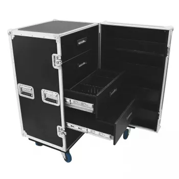 Flight case Roadinger 30126428 Sklejka Czarny Srebrny 59,4 kg